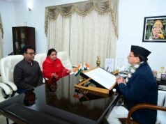 दिवंगत पत्रकार पंकज मिश्रा के परिजनों ने सीएम धामी से की मुलाकात, घटनाक्रम से कराया अवगत