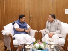 नई दिल्ली में सीएम धामी ने भाजपा के राष्ट्रीय कार्यकारी अध्यक्ष नितिन नबीन से की शिष्टाचार भेंट, दी बधाई