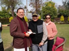 मानवता और संवेदना की मिसाल: सेवानिवृत्त ब्रिगेडियर ने मुख्यमंत्री राहत कोष में दिया 10 लाख का योगदान