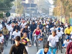 फिट इंडिया संडेज़ ऑन साइकिल का देहरादून में 61वें संस्करण का भव्य कार्यक्रम