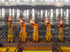 आगामी कुंभ मेला के दृष्टिगत ऋषिकेश में त्रिवेणी घाट, चंद्रभागा ब्रिज व आस्था पथ परियोजनाओं की EFC समीक्षा