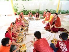 रामनवमी पर CM धामी ने किया कन्या पूजन, प्रदेश की खुशहाली की कामना