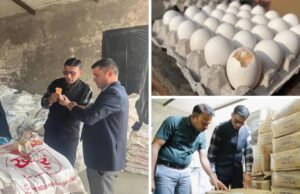 आंगनबाड़ी पोषण सामग्री के सेंट्रल गोदाम पर डीएम का औचक निरीक्षण