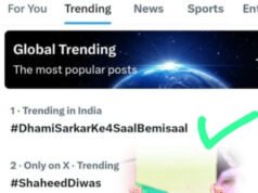 धामी सरकार के 4 साल, X पर ट्रेंड करता रहा हैशटैग