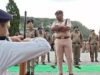 नैनीताल : परेड में ड्रिल और वेपन हैंडलिंग का SSP ने किया आकलन