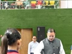 CM धामी ने किया टेबल टेनिस नेशनल चैंपियनशिप का उद्घाटन