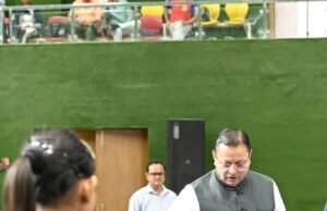 CM धामी ने किया टेबल टेनिस नेशनल चैंपियनशिप का उद्घाटन