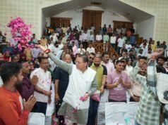 निकाय कर्मचारियों की आभार रैली में CM धामी, जनता को दिया श्रेय
