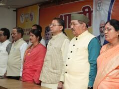 अंबेडकर जयंती पर BJP कार्यालय में कार्यक्रम, CM धामी ने दी श्रद्धांजलि