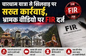 चारधाम यात्रा से खिलवाड़ पर सख्त कार्रवाई, भ्रामक वीडियो पर FIR दर्ज
