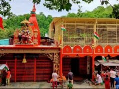 14 अप्रैल दोपहर तक डाट काली मंदिर भक्तों के लिए बंद