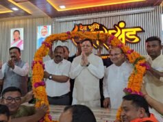 मुख्यमंत्री पुष्कर सिंह धामी ने किया पंचायत जनप्रतिनिधियों से किया जन संवाद।