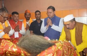 माँ वाराही धाम का भव्य पुनर्निर्माण बनेगा आस्था और पर्यटन का नया केंद्र : मुख्यमंत्री धामी