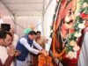 नानकमत्ता में महाराणा प्रताप जयंती समारोह में पहुंचे मुख्यमंत्री धामी