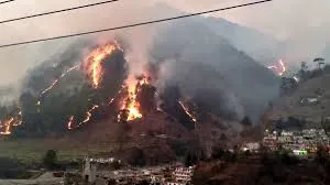 उत्तराखंड वनाग्नि: चमोली में आग बुझाते समय चट्टान से गिरे फायर वॉचर, मौके पर ही दर्दनाक मौत