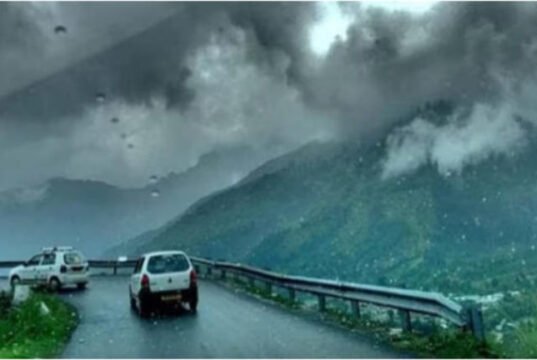 27 जून तक पहाड़ों में बारिश के आसार, मैदानी जिलों में मौसम शुष्क