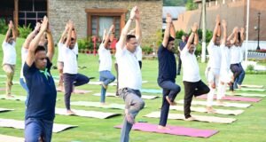 21 जून से पहले योगमय हुआ मुख्यमंत्री आवास, CM धामी ने किया योगाभ्यास