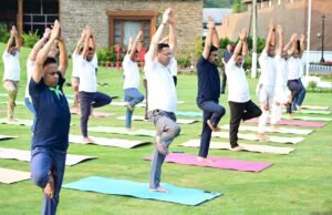 21 जून से पहले योगमय हुआ मुख्यमंत्री आवास, CM धामी ने किया योगाभ्यास
