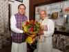 देहरादून: भगत सिंह कोश्यारी को मिला ‘पद्म भूषण’, बधाई देने उनके आवास पहुंचे सीएम धामी