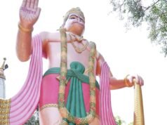 मुख्यमंत्री पुष्कर सिंह धामी ने भगवान भोलेनाथ एवं महाबली हनुमान जी की प्रतिमाओं का किया अनावरण
