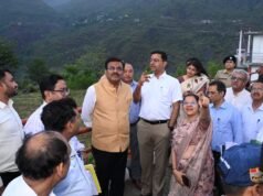 टिहरी में इको पार्क और पर्यटन रोड निर्माण कार्यों का हुआ प्रशासनिक निरीक्षण