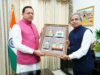 उत्तराखंड में रेलवे विस्तार को मिलेगी रफ्तार, सीएम धामी से मिले रेलवे बोर्ड अध्यक्ष