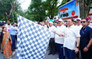 ‘रन फॉर कारगिल हीरोज’: CM ने मैराथॉन को दिखाई हरी झंडी, शौर्य स्थल पर दी श्रद्धांजलि