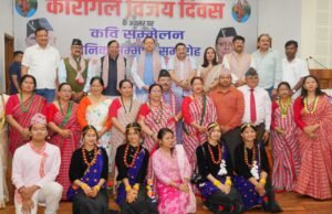 मुख्यमंत्री धामी ने विजय कारगिल दिवस पर वीर सैनिकों, पूर्व सैनिकों और वीरांगनाओं को किया सम्मानित
