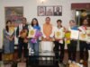 मुख्यमंत्री धामी से मिलीं अंतरराष्ट्रीय स्तर पर पदक जीतने वाली उत्तराखंड की महिला मुक्केबाज, मुख्यमंत्री ने किया सम्मानित