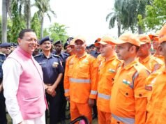 एनडीआरएफ बटालियन पहुंचे मुख्यमंत्री धामी, आपदा प्रबंधन तैयारियों का लिया जायजा