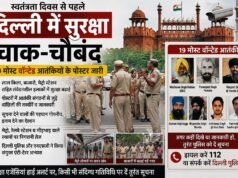 स्वतंत्रता दिवस से पहले दिल्ली में सुरक्षा चाक-चौबंद, 19 मोस्ट वॉन्टेड आतंकियों के पोस्टर जारी