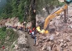 उत्तराखंड में बारिश का कहर: यमुनोत्री और बदरीनाथ हाईवे पर भूस्खलन, कई मार्ग बंद; श्रद्धालु और यात्री फंसे
