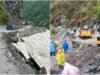 गंगोत्री हाईवे पर सुरक्षा कार्यों की गुणवत्ता पर सवाल, सोनगाड़ में 50 मीटर दीवार नदी में बही