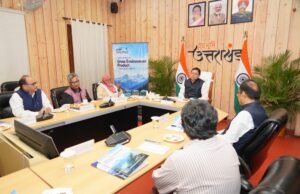 प्राकृतिक संसाधनों के संरक्षण के साथ विकास और पर्यावरण के बीच संतुलन जरूरीः मुख्यमंत्री