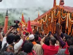 जयकारों से गूंजा हिमालय, मां नंदा राजराजेश्वरी की डोलियां कैलाश की ओर रवाना
