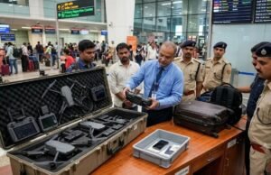 दिल्ली एयरपोर्ट पर 1.03 करोड़ के हाईटेक ड्रोन जब्त, तीन यात्री हिरासत में