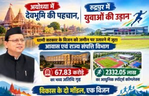 अयोध्या से रुद्रपुर तक विकास की नई तस्वीर, धामी सरकार के विजन को जमीन पर उतार रहा विभाग