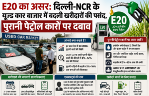 E20 का असर: दिल्ली-NCR के यूज्ड कार बाजार में बदली खरीदारों की पसंद, पुरानी पेट्रोल कारों पर दबाव