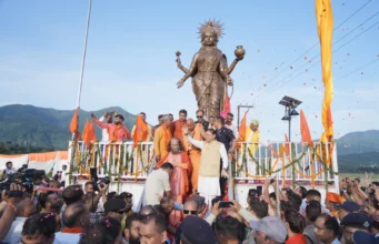 हरिपुर कालसी में गूंजा माँ यमुना का जयघोष, मुख्यमंत्री धामी ने किया माँ यमुना की प्रतिमा का अनावरण और हरिघाट का लोकार्पण