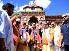 श्री बदरीनाथ धाम में मुख्यमंत्री ने की पूजा-अर्चना, मास्टर प्लान के कार्यों का लिया जायजा