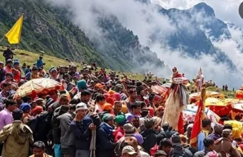 होमकुंड में बड़ी पूजा संपन्न, तीन चौसिंगा खाड़ू कैलाश को रवाना
