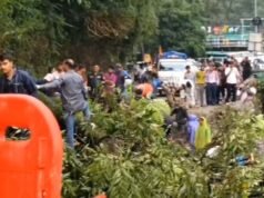 बार-बार धंस रही मसूरी रोड, भूस्खलन की जड़ तलाशेगा PWD