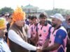 नमो क्रिकेट लीग में मुख्यमंत्री धामी ने खिलाड़ियों के साथ खेला क्रिकेट, बढ़ाया युवा खिलाड़ियों का उत्साह