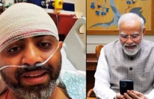 पीएम मोदी से बोले घायल पायलट स्मित मच्छार- मुश्किल वक्त में पढ़ी हनुमान चालीसा, यात्रियों को बचाना था लक्ष्य