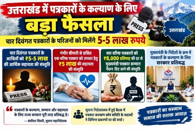 Uttarakhand Journalists’ Welfare Decision