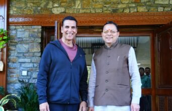 अक्षय कुमार ने सीएम धामी से की मुलाकात, उत्तराखंड में फिल्म शूटिंग और निवेश की संभावनाओं पर चर्चा