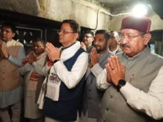 भराड़ीसैंण जाते समय आदिबद्री मंदिर पहुंचे सीएम धामी, प्रदेश की खुशहाली के लिए की प्रार्थना