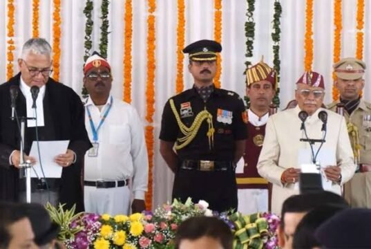 डॉ. ढाल सिंह बिसेन ने उत्तराखंड के नौवें राज्यपाल के रूप में ली शपथ, लोकभवन में हुआ समारोह