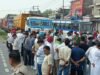 धान की सरकारी खरीद शुरू न होने पर भड़का किसानों का गुस्सा, रुद्रपुर में हाईवे जाम